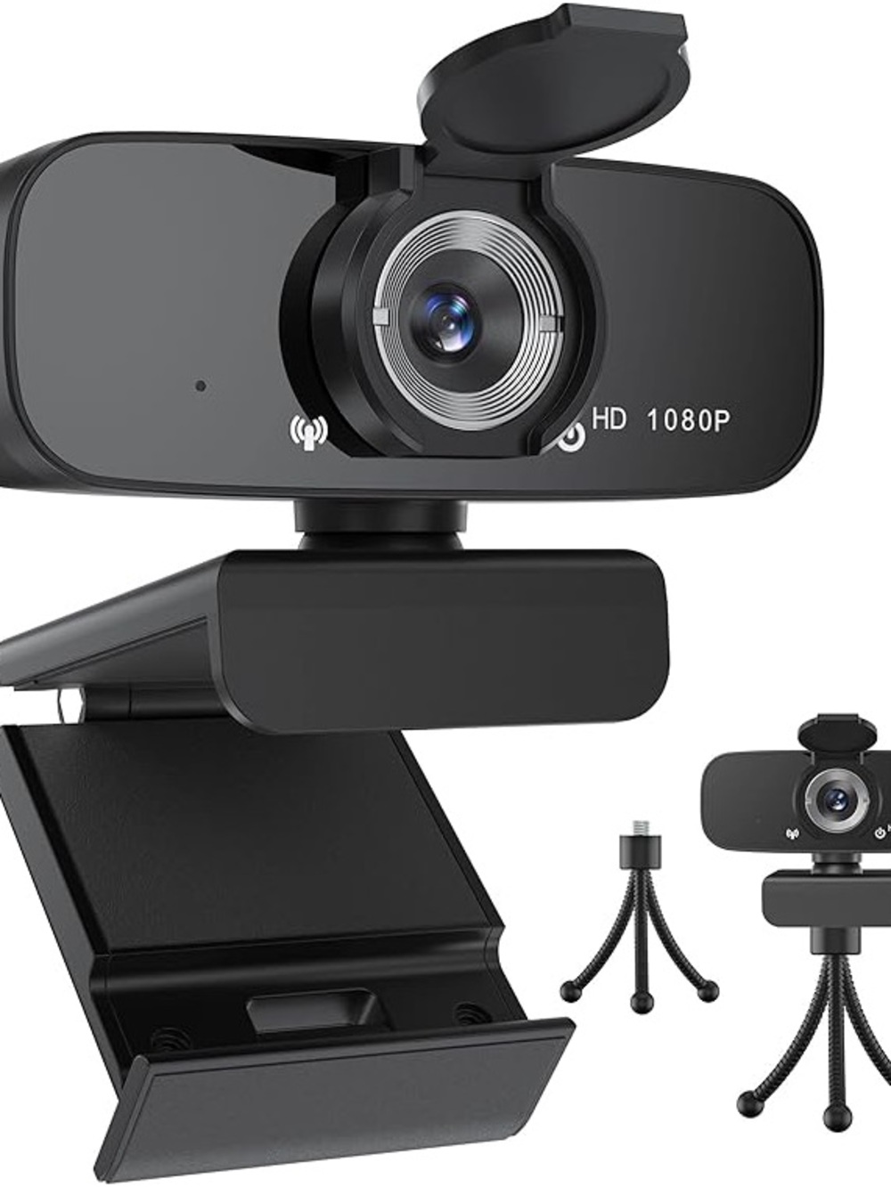 1080P HD Webcam with Microphone for Desktop, USB Computer Camera, used once